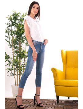 Blugi Dama Bumbac LoveJeans Bleu