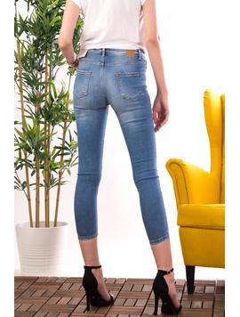 Blugi Dama Bumbac LoveJeans Bleu