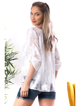 Bluza Dama Alysya Alb