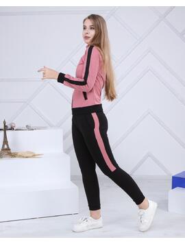 Trening Dama Bumbac Channon Roz si Negru