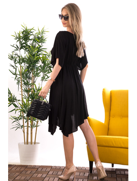 Rochie Dama Bumbac Samar Negru