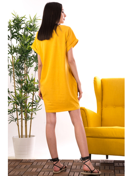 Rochie Dama DansLaRue Mustar