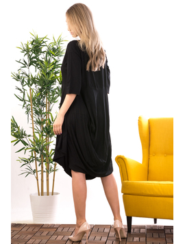 Rochie Dama Bumbac Kasia Negru