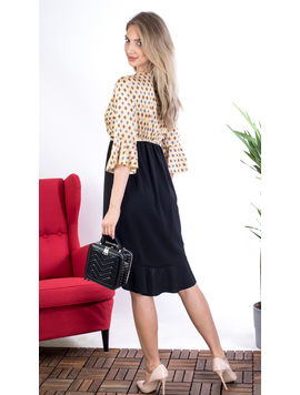 Rochie Dama Lunga TopDiamond Galben