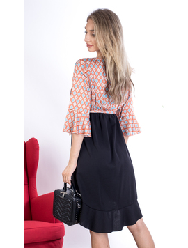 Rochie Dama Lunga TopDiamond Portocaliu