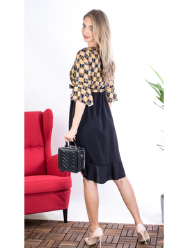 Rochie Dama Lunga TopChain Portocaliu