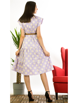 Rochie Dama Panza CircleOnCanvas Mov