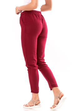 Pantaloni Dama CasualGirl Bordo