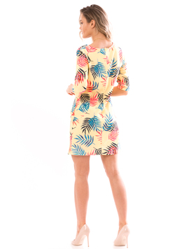 Rochie Dama LeafGirl Galben