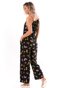 Salopeta Dama FreshMind Negru Rosu Galben