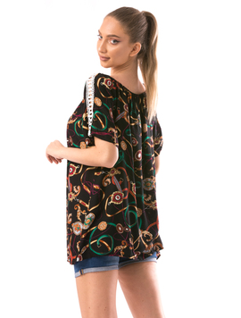 Bluza Dama ShoulerKriss Negru