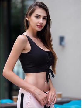 Compleu Dama Doua Piese BeibFree Alb