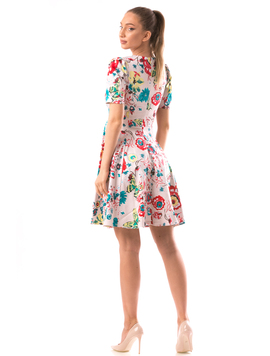 Rochie Dama XervyColor Roz