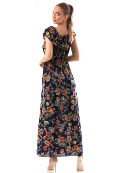 Rochie Dama Kerry Bleumarin