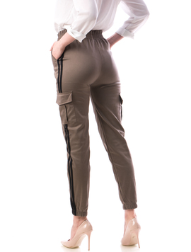 Pantaloni Dama SportyssFy Bej Inchis