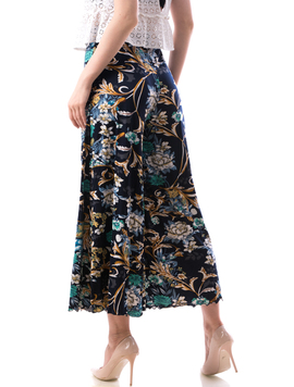 Pantaloni Dama Elastici JoJo Bleumarin