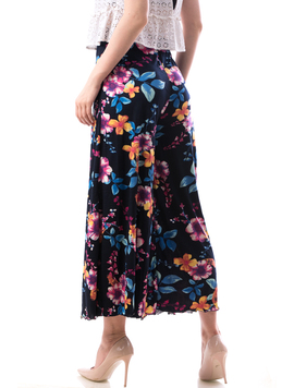 Pantaloni Dama Elastici JoJo C Bleumarin