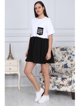 Rochie Dama RefuseTo Alb