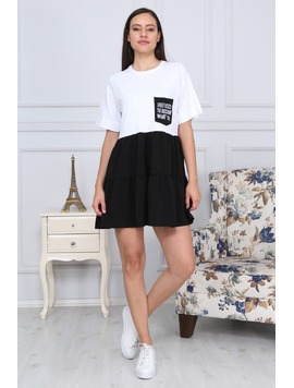 Rochie Dama RefuseTo Alb