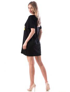 Rochie Dama Bumbac LoveSy Negru