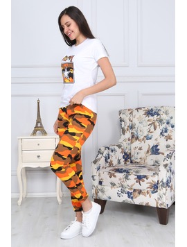 Trening Dama CamouflageFy Mustar