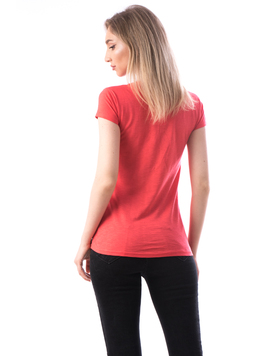 Tricou Dama Bumbac Onsy Corai
