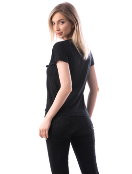 Tricou Dama Bumbac LoveMee Negru