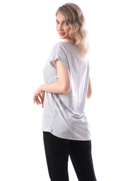 Tricou Dama Bumbac AllYou Gri