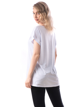 Tricou Dama Bumbac AllYouOne Alb