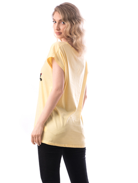 Tricou Dama Bumbac AllYouOns Galben
