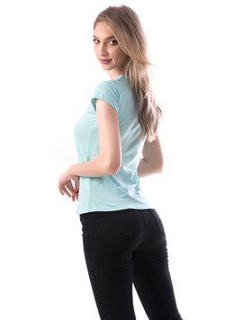 Tricou Dama Bumbac GetReady Vernil