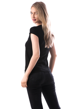 Tricou Dama Bumbac GetReady Negru