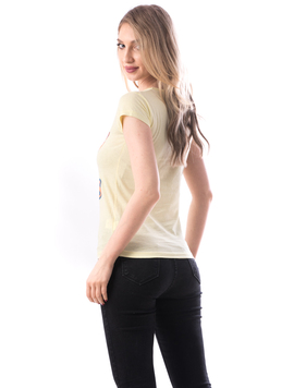 Tricou Dama Bumbac WeAre Galben