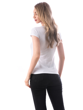 Tricou Dama Bumbac WeAre Alb