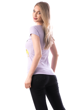 Tricou Dama Bumbac Frenches Lila