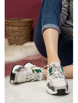 Adidas Dama Tamarra Alb si Verde