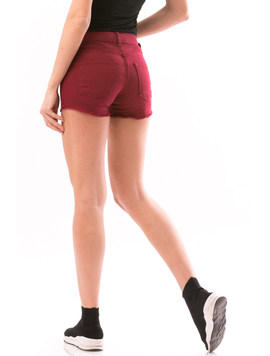 Panaloni Scurti Dama ElegantShort bordo
