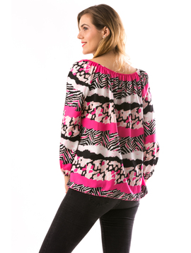 Bluza Dama PrintyAnn Fucsia