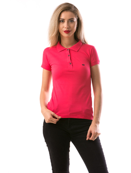 Tricou Dama CrownPolo Fucsia