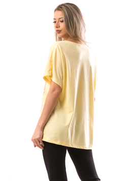 Tricou Dama NatyRez Galben