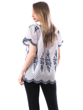 Bluza Dama Bumbac Brody Alb