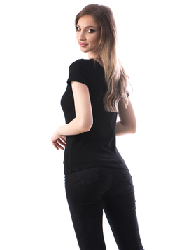 Bluza Dama Bumbac LeMsy Negru