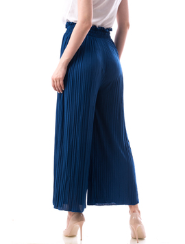 Pantaloni Dama Largi Illys Albastru