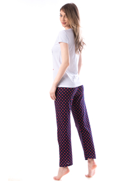 Pijama Dama Lovely27 Alb