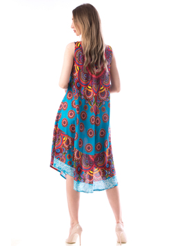 Rochie Dama Panza MadeMjB Albastru