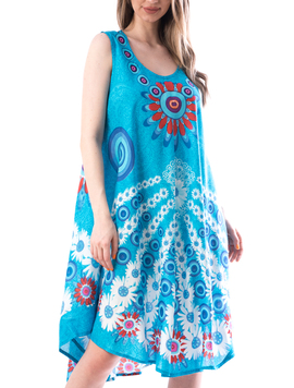 Rochie Dama Panza MadeMjC Albastru