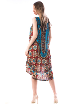 Rochie Dama Panza MadeMjD Albastru