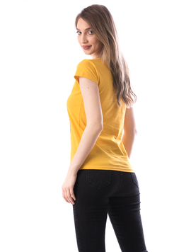 Tricou Dama CambryCroy115 Galben
