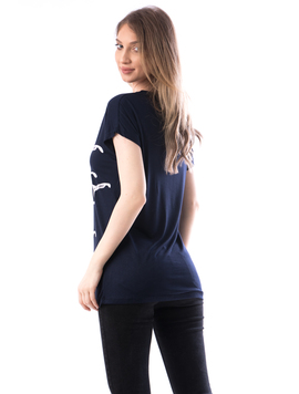 Tricou Dama GlassyFy166 Bleumarin