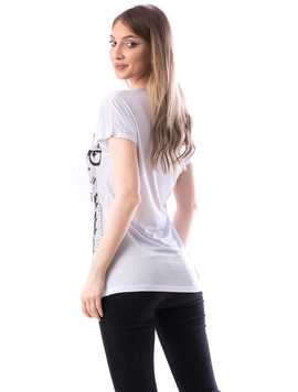 Tricou Dama HsyTsy678 Alb